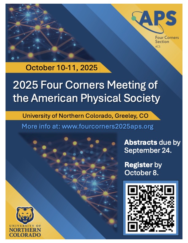 poster for the APS 4C meeting 2025